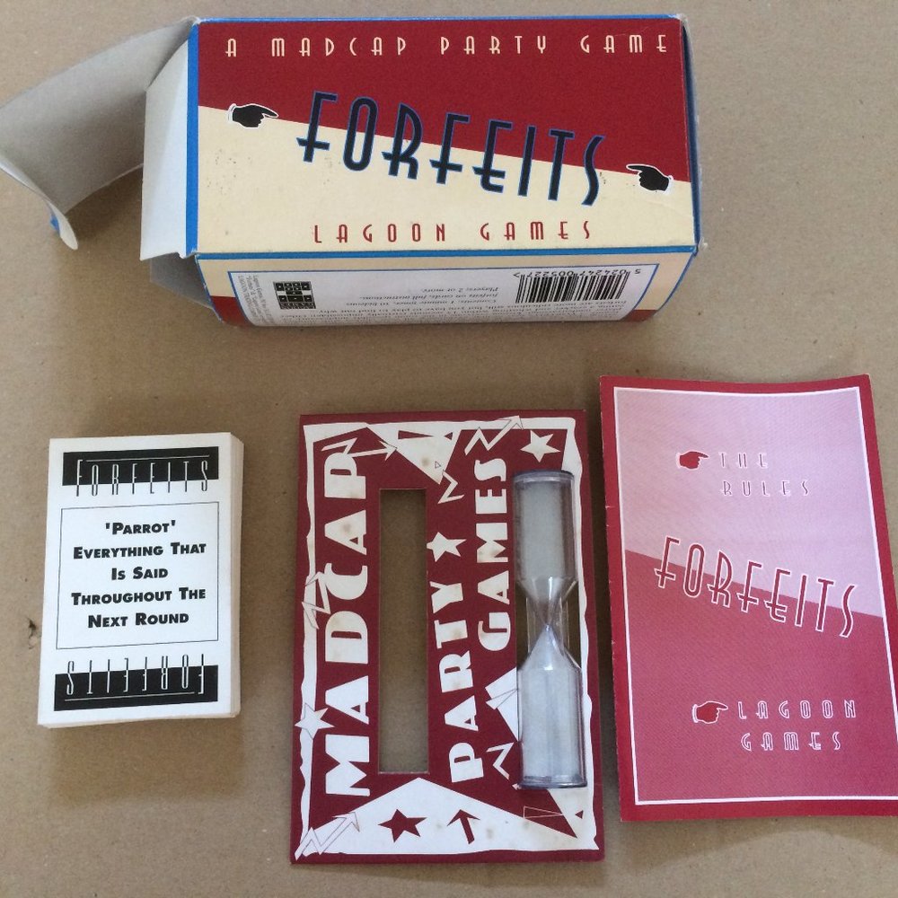 - FORFEITS by LAGOON GAMES a madcap party cards game